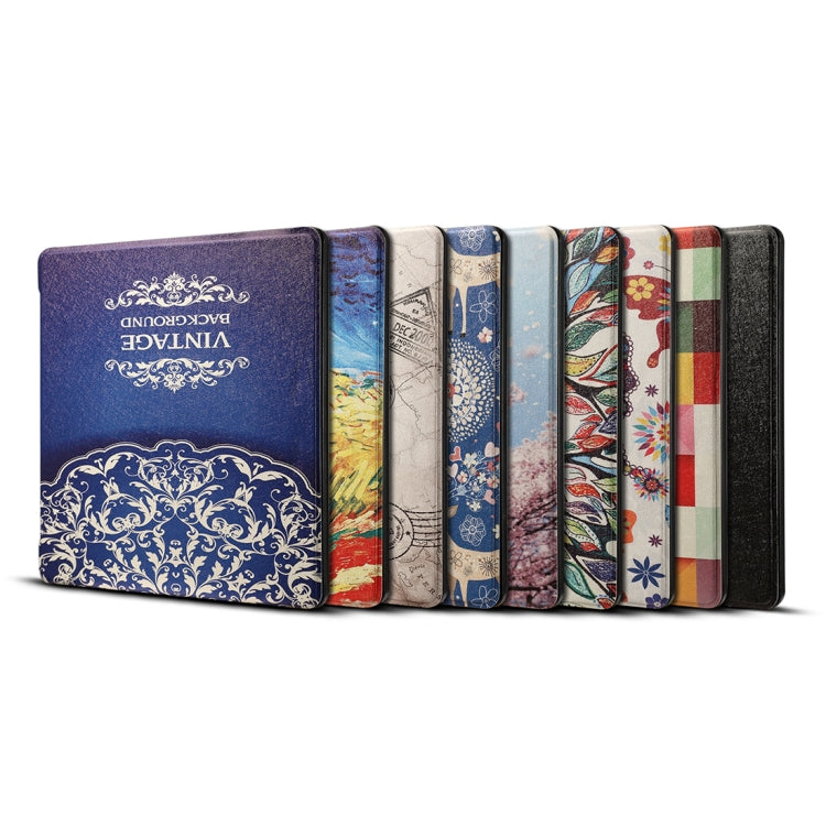 Dibase for Amazon Kindle Oasis 2017 7 inch Print Horizontal Flip PU Leather Protective Case - Amazon by dibase | Online Shopping South Africa | PMC TechLife | Buy Now Pay Later Mobicred
