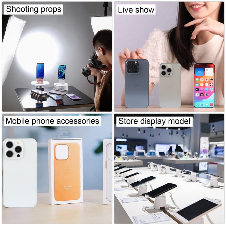 For iPhone 15 Pro Color Screen Non-Working Fake Dummy Display Model (Natural Titanium) - For iPhone & iPad by PMC TechLife | Online Shopping South Africa | PMC TechLife