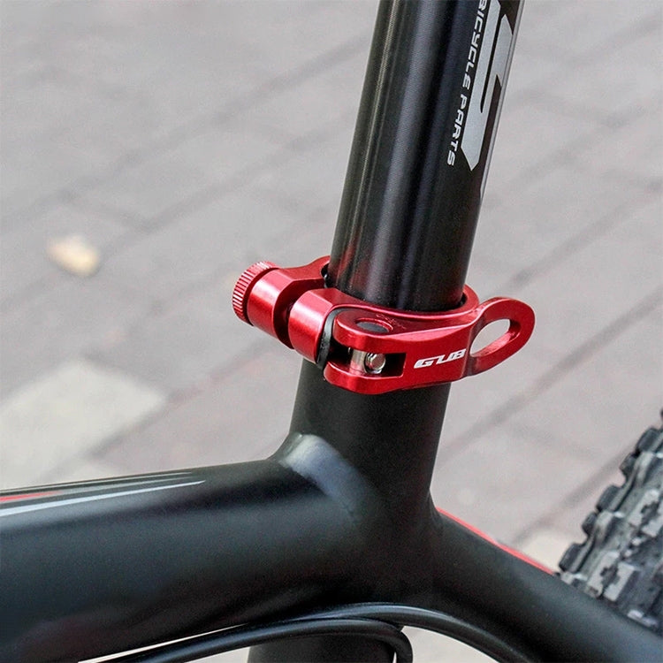 GUB CX-18 31.8mm Aluminum Ultralight Bicycle Seat Post Clamp(Black) - free shipping - PMc TechLife - Order now!