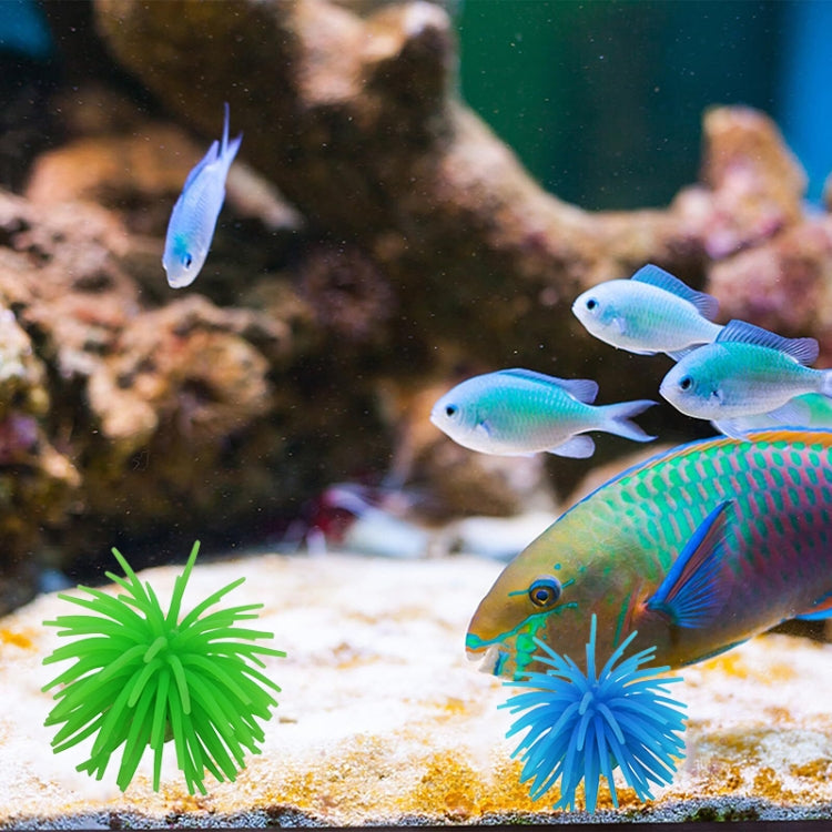 Aquarium Articles Decoration TPR Simulation Sea Urchin Ball Coral, Size: M, Diameter: 10cm(Orange) - free shipping - PMc TechLife - Order now!