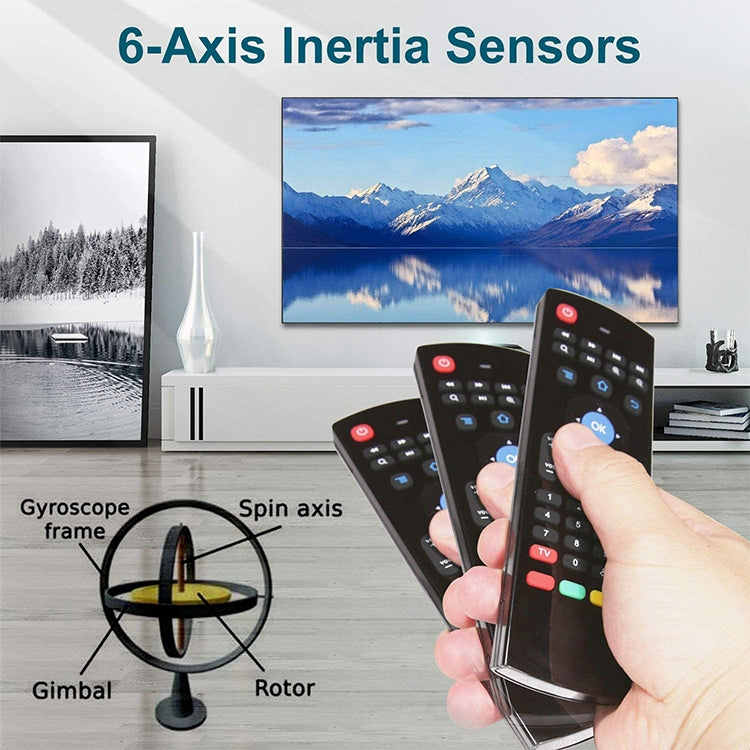 MX3 Voice Version 2.4GHz Fly Air Mouse Wireless Keyboard Remote Control with Gyroscope - MINI PC Accessories & Gadgets by PMC Jewellery | Online Shopping South Africa | PMC Jewellery | Buy Now Pay Later Mobicred