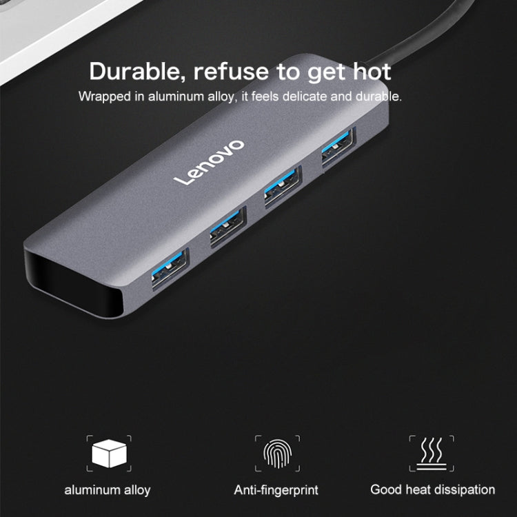 Lenovo C04 4 In 1 Type-C / USB-C to USB-C Converter Splitter Hub - free shipping - PMC Jewellery - Order now!