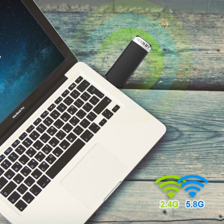 EDUP EP-AC1617 1200Mbps High Speed USB 3.0 WiFi Adapter Receiver Ethernet Adapter - free shipping - PMC Jewellery - Order now!