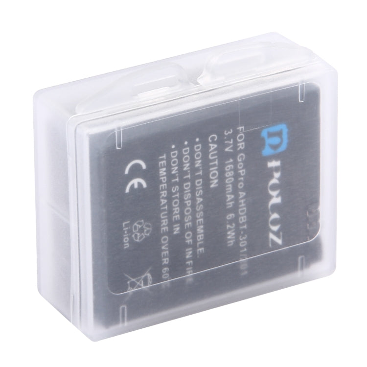 PULUZ Hard Plastic Transparent Battery Storage Box (for GoPro HERO8 Black /7 /6 /5 Battery) - by PMC TechLife | Online Shopping South Africa | PMC TechLife | Buy Now Pay Later Mobicred