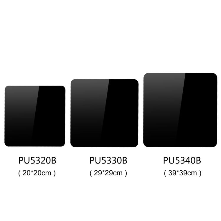 PULUZ 39cm Photography Acrylic Reflective Display Table Background Board(Black) - by PULUZ | Online Shopping South Africa | PMC TechLife | Buy Now Pay Later Mobicred