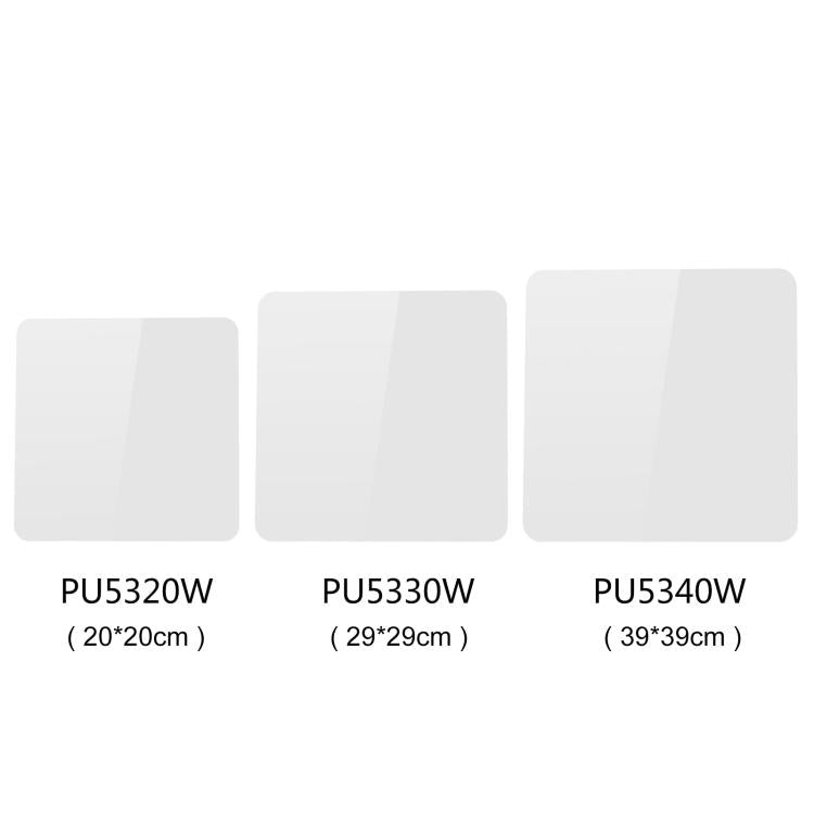 PULUZ 39cm Photography Acrylic Reflective Display Table Background Board(White) - by PULUZ | Online Shopping South Africa | PMC TechLife | Buy Now Pay Later Mobicred