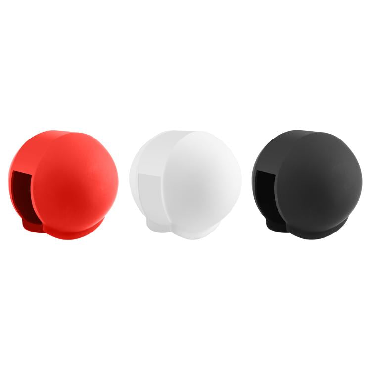 For Insta360 X5 PULUZ Invisible Dive Case Lens Guard Silicone Protective Lens Cap Cover (White) - free shipping - PMC TechLife - Order now!