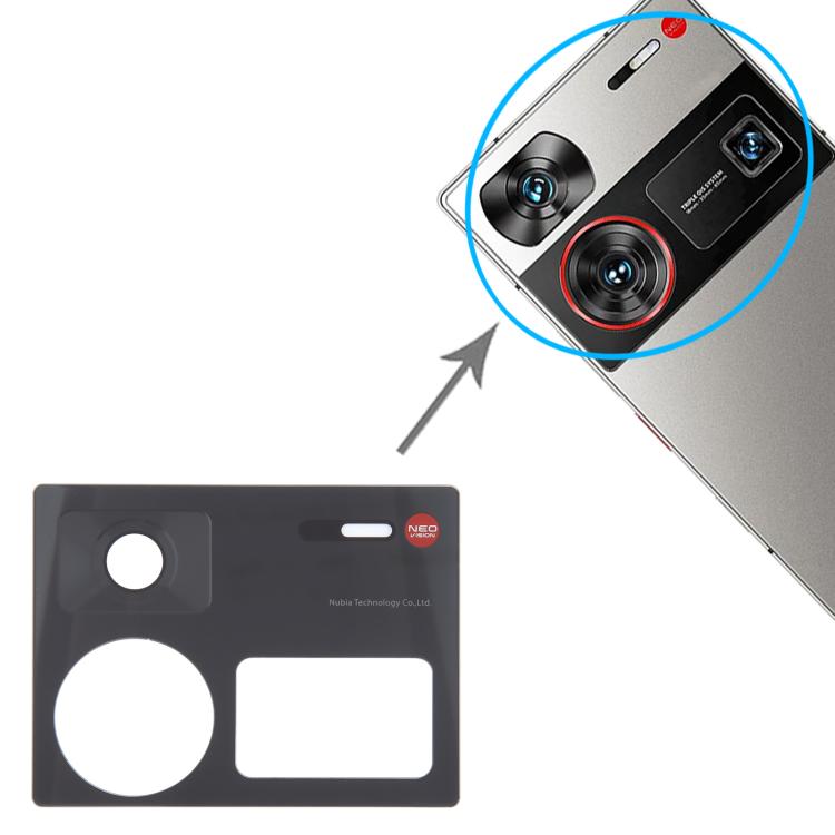 For ZTE nubia Z60 Ultra NX721J Back Camera Lens (Black) - free shipping - PMC TechLife - Order now!