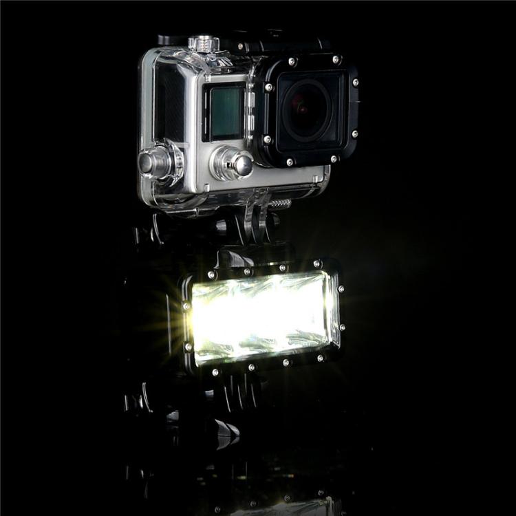 SupTig 30M Waterproof 300LM Video Light for GoPro, Insta360, DJI and Other Action Cameras(Black) - Waterproof Light by PMC TechLife | Online Shopping South Africa | PMC TechLife | Buy Now Pay Later Mobicred