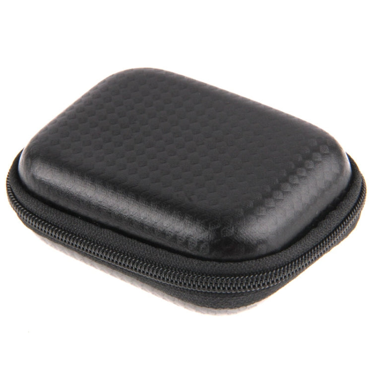 Carbon Fiber Waterproof Portable Case for GoPro HERO11 Black/HERO10 Black / HERO9 Black / HERO8 Black / HERO7 /6 /5 /5 Session /4 Session /4 /3+ /3 /2 /1, DJI Osmo Action and Other Sport Cameras , Size: 8cm x 6cm x 2.5cm(Black) - Carry Cases by PMC TechLife | Online Shopping South Africa | PMC TechLife | Buy Now Pay Later Mobicred