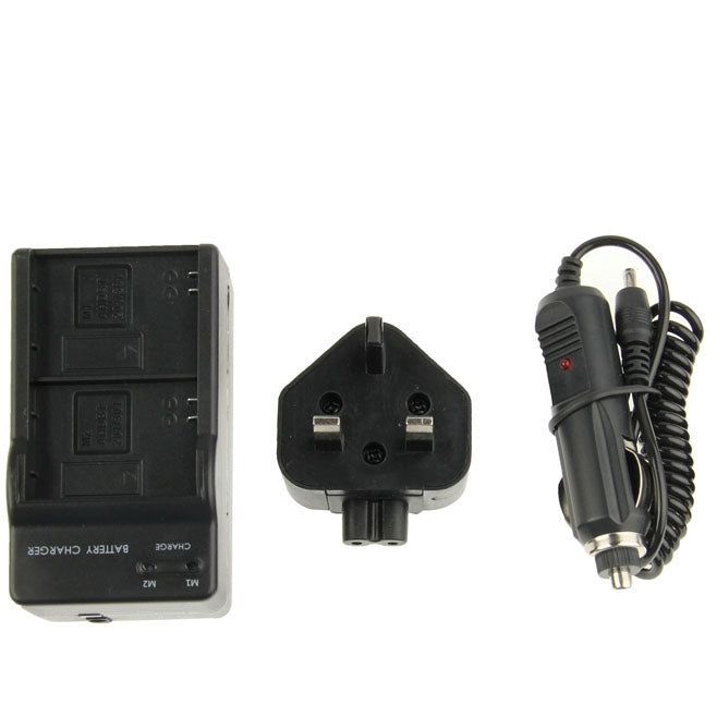 3 in 1 Digital Camera Dual Battery Car Charger for GoPro HERO3+ / 3 AHDBT-201 / AHDBT-301 - Charger by PMC TechLife | Online Shopping South Africa | PMC TechLife | Buy Now Pay Later Mobicred