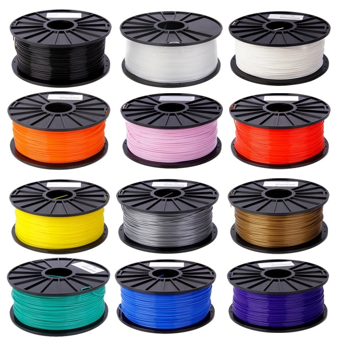 ABS 1.75 mm Color Series 3D Printer Filaments, about 395m(Orange) - Consumables by PMC TechLife | Online Shopping South Africa | PMC TechLife | Buy Now Pay Later Mobicred