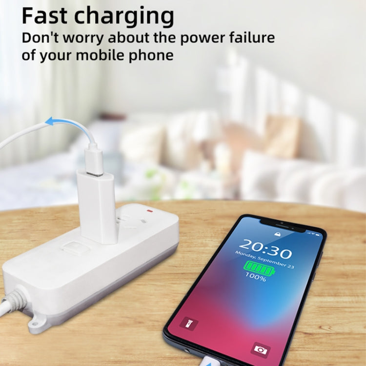 5V / 1A EU Socket USB Charger Adapter For iPhone, Galaxy, Huawei, Xiaomi, LG, HTC and Other Smart Phones, Rechargeable Devices(White) - USB Charger by PMC Jewellery | Online Shopping South Africa | PMC Jewellery | Buy Now Pay Later Mobicred