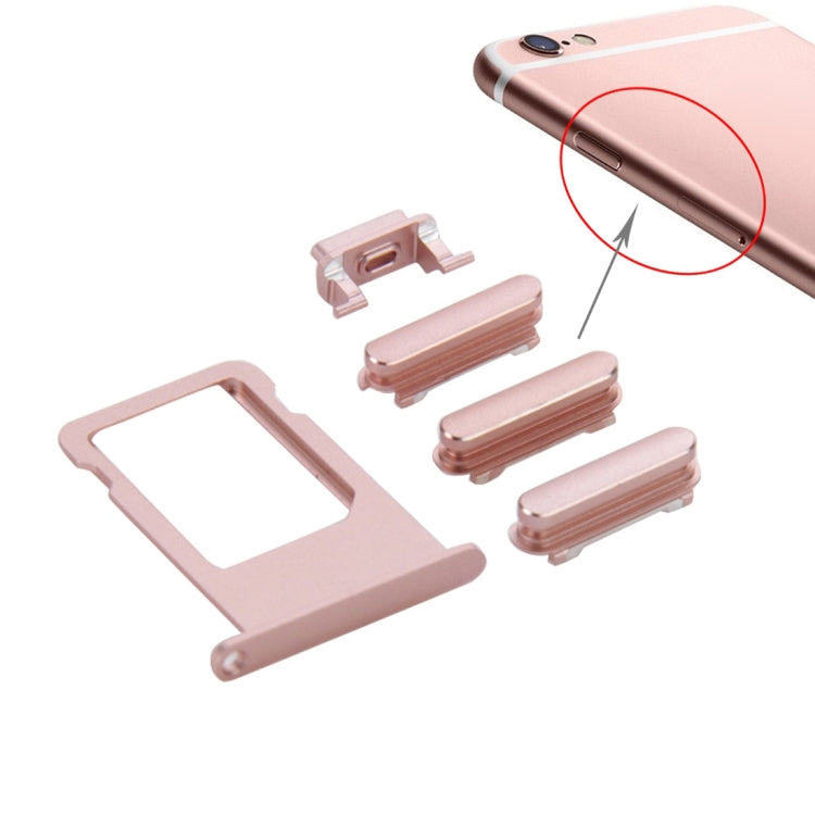 Card Tray for iPhone 6s Plus(Rose Gold ) - iPhone 6S/6S Plus Parts by PMc TechLife | Online Shopping South Africa | PMc TechLife | Buy Now Pay Later Mobicred
