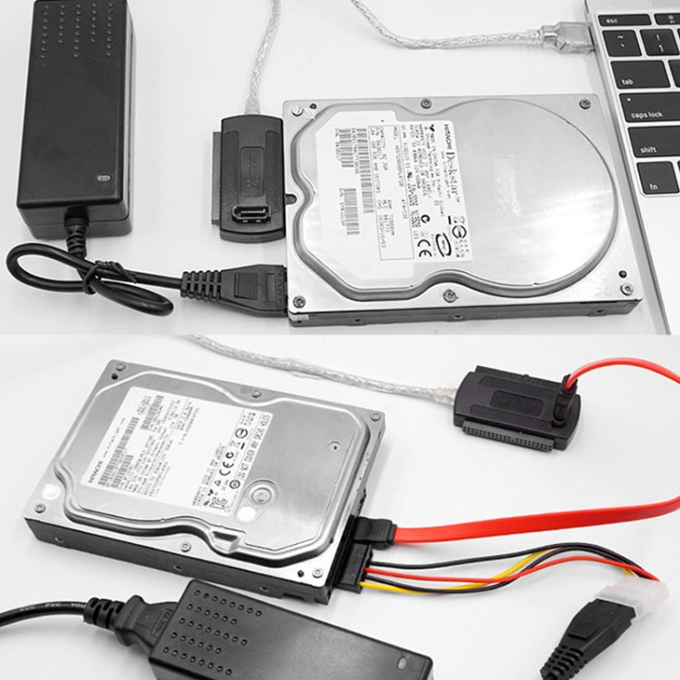 USB 2.0 to IDE & SATA Cable Cable Length: approx 55cm - free shipping - PMC TechLife - Order now!