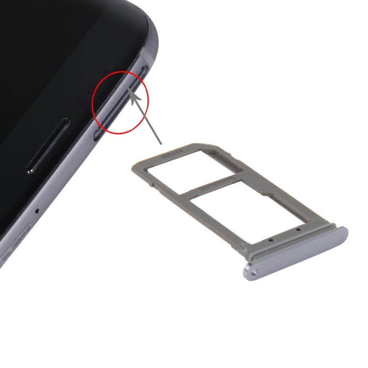 For Galaxy S7 Edge / G935 SIM Card Tray and Micro SD Card Tray (Blue) - free shipping - PMc TechLife - Order now!