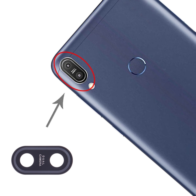 Camera Lens for Asus Zenfone Max Pro M1 ZB601KL ZB602KL ZB555KL(Black) - Camera by PMC TechLife | Online Shopping South Africa | PMC TechLife