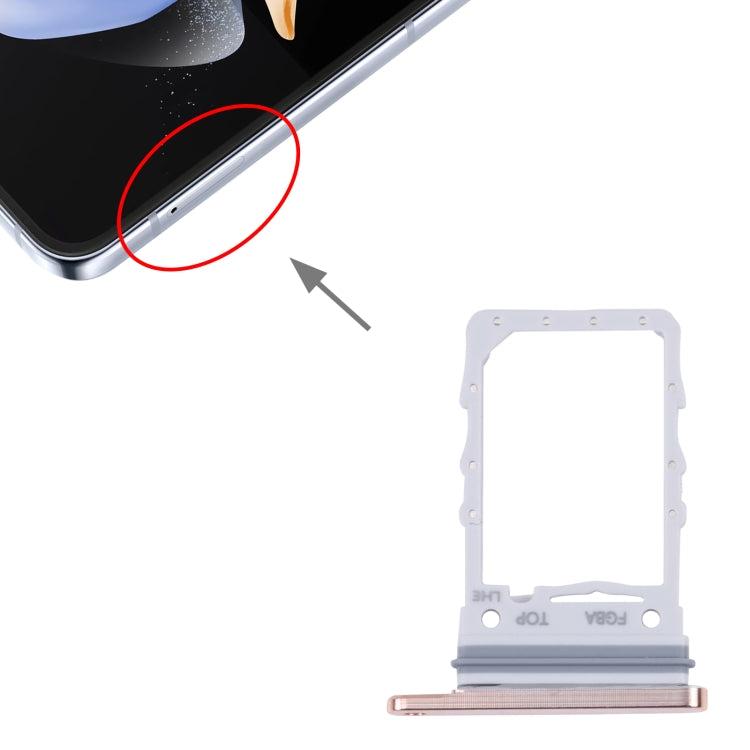 For Samsung Galaxy Z Flip4 SM-F721B Original SIM Card Tray (Gold) - free shipping - PMc TechLife - Order now!