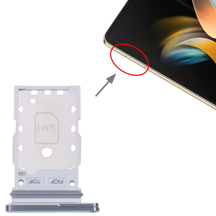 For Samsung Galaxy Z Fold4 SM-F936B Original SIM Card Tray + SIM Card Tray (Blue) - free shipping - PMc TechLife - Order now!