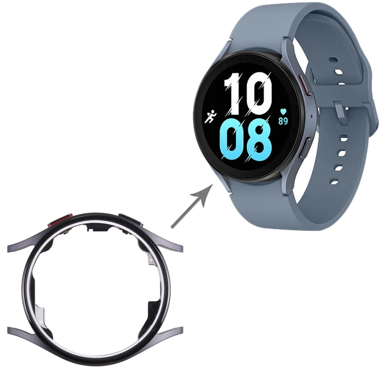 Original LCD Screen Frame Bezel Plate For Samsung Galaxy Watch5 40mm SM-R900 R905(Black) - free shipping - PMc TechLife - Order now!