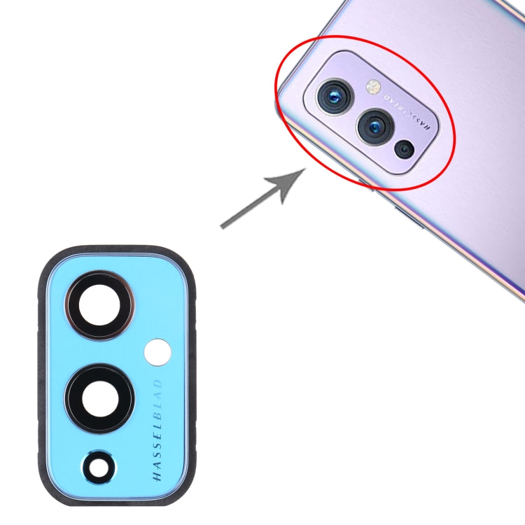 For OnePlus 9 (IN/CN Edition) Camera Lens Cover (Blue) - Camera Series by PMc TechLife | Online Shopping South Africa | PMc TechLife | Buy Now Pay Later Mobicred