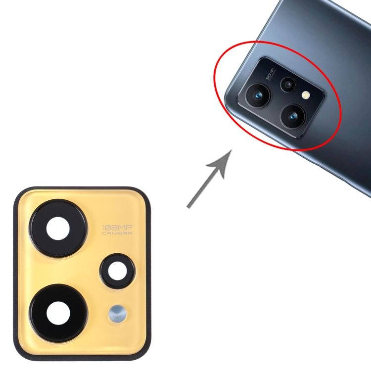 For Realme 9 4G Original Camera Lens Cover(Gold) - free shipping - PMC TechLife - Order now!