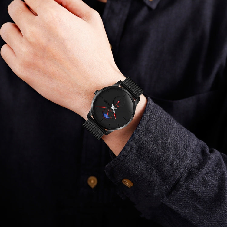 Skmei 9208 Men Quartz Watch Casual Simple Business Sports Watch for Men(White) - free shipping - PMC TechLife - Order now!