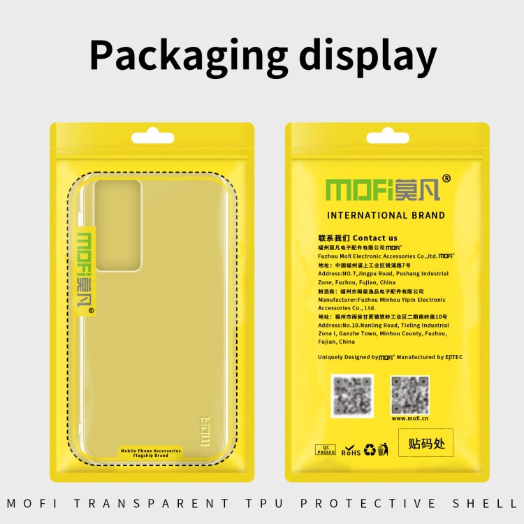 For Motorola Moto S30 Pro MOFI Ming Series Ultra-thin TPU Phone Case(Transparent) - Motorola Cases by MOFI | Online Shopping South Africa | PMC TechLife | Buy Now Pay Later Mobicred
