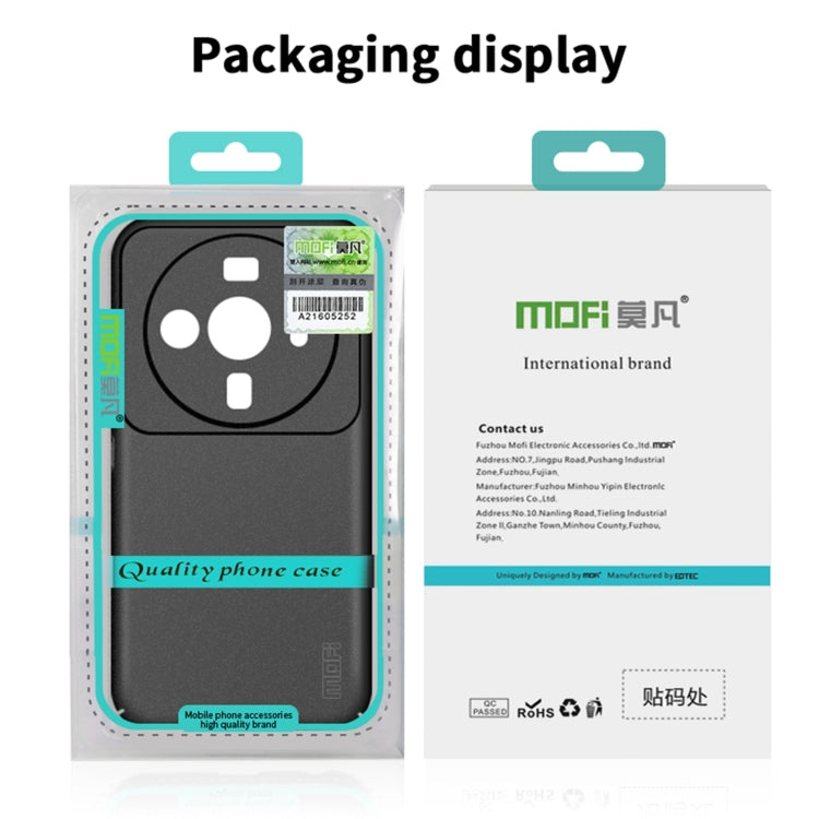 For Huawei Nova 10 Pro MOFI Fandun Series Frosted PC Ultra-thin Phone Case(Black) - Huawei Cases by MOFI | Online Shopping South Africa | PMC TechLife | Buy Now Pay Later Mobicred