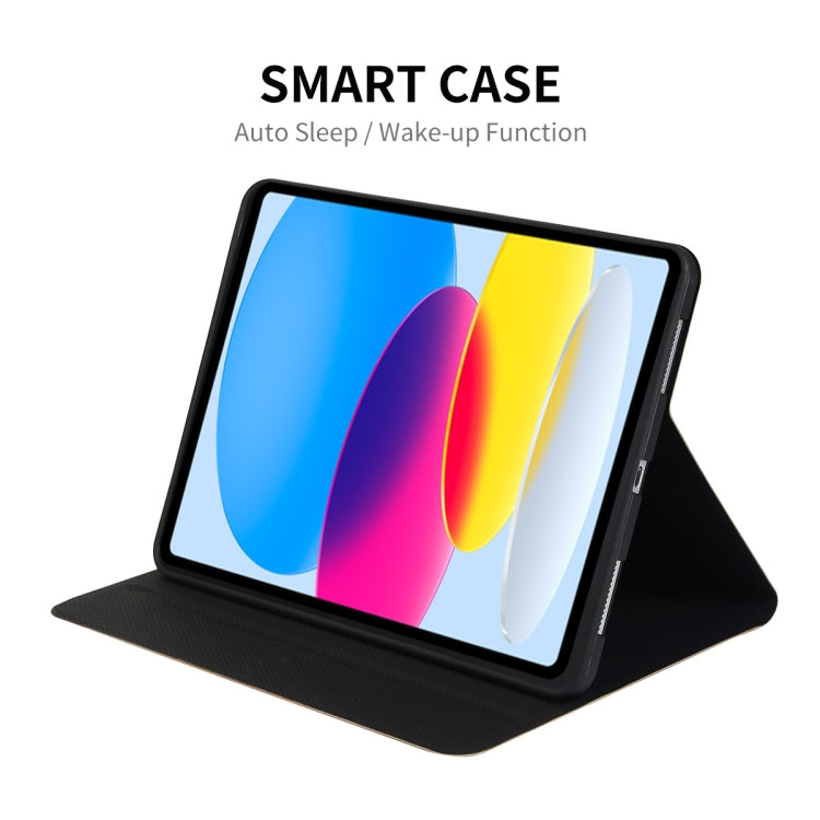 For iPad 2025 / 2022 ENKAY PC Back Cover Smart Leather Tablet Case with Pen Slot & Holder(Black) - free shipping - PMc TechLife - Order now!