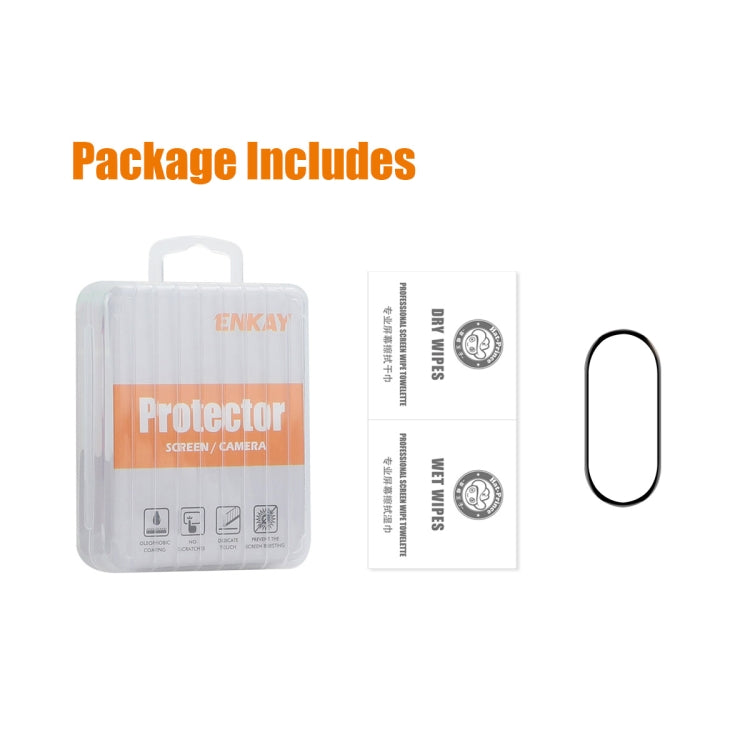 For Xiaomi Smart Band 9 1pcs ENKAY ENKAY 3D Full Coverage Soft PC Edge PMMA HD Screen Film - free shipping - PMC TechLife - Order now!