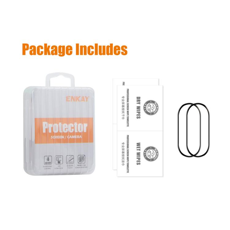 For Xiaomi Smart Band 10 2pcs ENKAY ENKAY 3D Full Coverage Soft PC Edge PMMA HD Screen Film - free shipping - PMC TechLife - Order now!