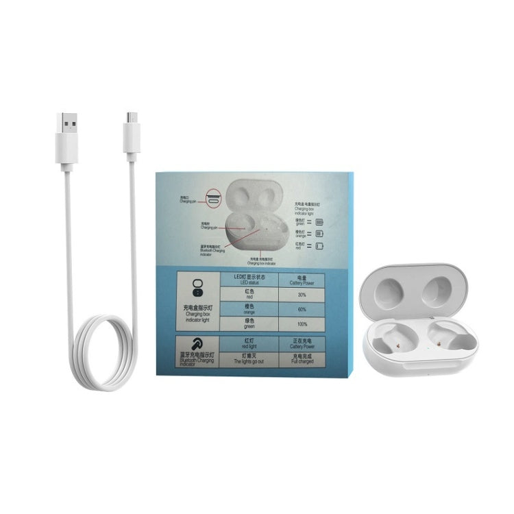 For Samsung Galaxy Galaxy Buds+ SM-R175 Wireless Earphone Charging Box(White) - Other Accessories by PMC TechLife | Online Shopping South Africa | PMC TechLife | Buy Now Pay Later Mobicred