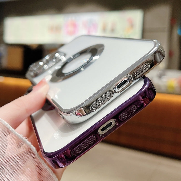 For iPhone 16 Pro Electroplating Magsafe TPU Phone Case(Golden) - iPhone 16 Pro Cases by PMC TechLife | Online Shopping South Africa | PMC TechLife | Buy Now Pay Later Mobicred
