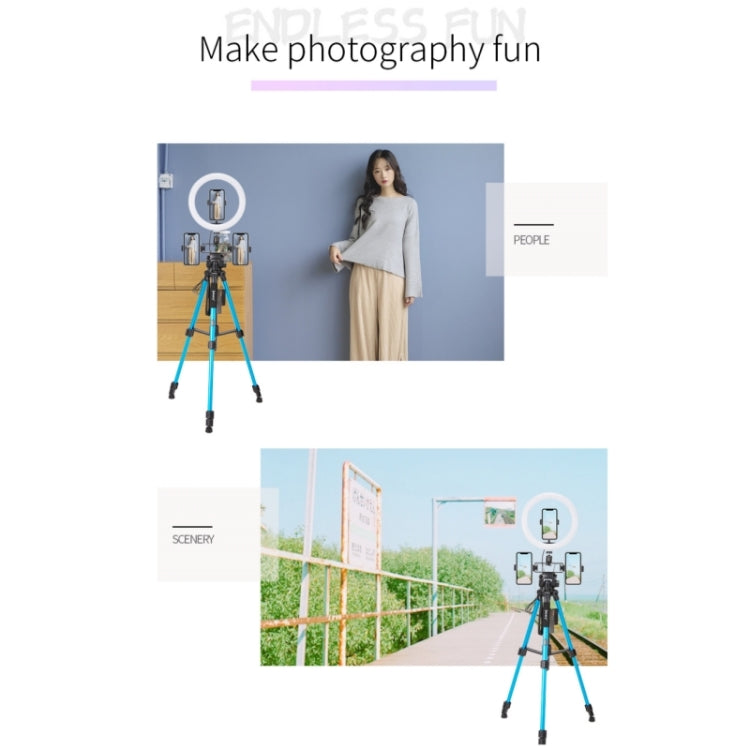 JMARY KP2254 Three colors are available Cell Phone SLR Outdoor Photography Tripod Stand(Blue) - free shipping - PMC TechLife - Order now!
