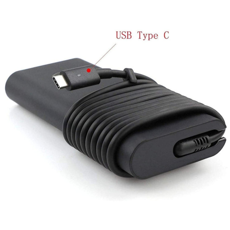 For Dell 7370 9250 9360 9365 9560 90W Charger TYPE-C USB Thunderbolt 3 Power Adapter(EU Plug) - For Dell by PMC TechLife | Online Shopping South Africa | PMC TechLife | Buy Now Pay Later Mobicred