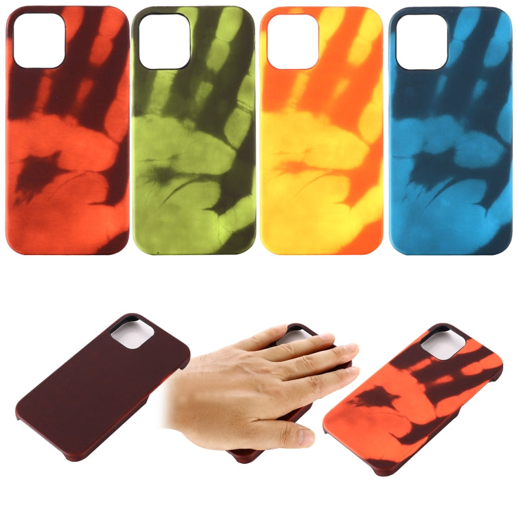 For iPhone 15 Pro Max Thermal Sensor Discoloration Silicone Phone Case(Black Blue) - iPhone 15 Pro Max Cases by PMC TechLife | Online Shopping South Africa | PMC TechLife | Buy Now Pay Later Mobicred