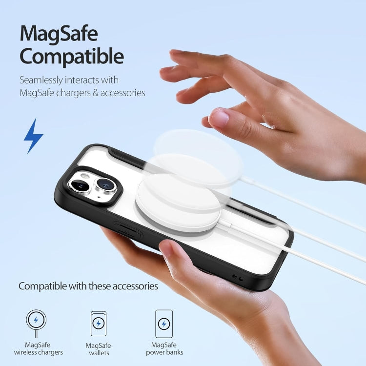 For iPhone 15 Pro Max MagSafe RFID Blocking Adsorption Flip Leather Phone Case(Red) - iPhone 15 Pro Max Cases by PMC TechLife | Online Shopping South Africa | PMC TechLife | Buy Now Pay Later Mobicred