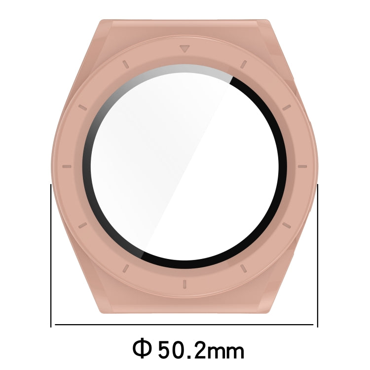 For Xiaomi Watch H1 PC + Tempered Film Integrated Watch Protective Case(Blue) - Watch Cases by PMC TechLife | Online Shopping South Africa | PMC TechLife | Buy Now Pay Later Mobicred