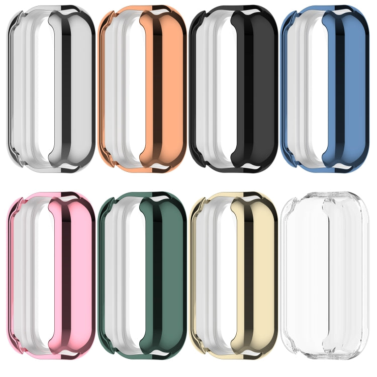 For Redmi Band 2 Full Package TPU Electroplated Watch Protective Case(Green) - Watch Cases by PMC TechLife | Online Shopping South Africa | PMC TechLife | Buy Now Pay Later Mobicred