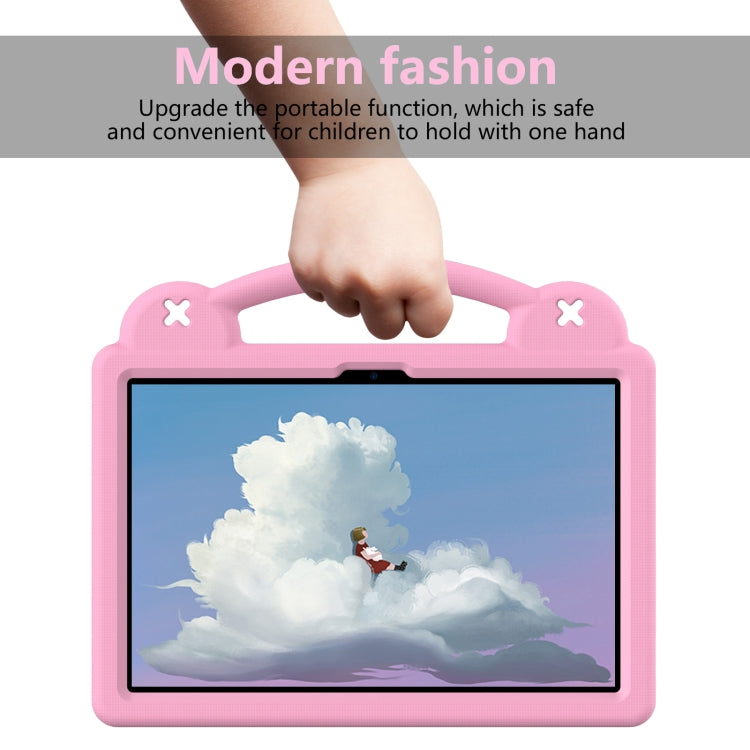 For Xiaomi Redmi Pad SE 11 2023 Handle Kickstand Children EVA Shockproof Tablet Case(Pink) - More Tablet Cases by PMC TechLife | Online Shopping South Africa | PMC TechLife | Buy Now Pay Later Mobicred