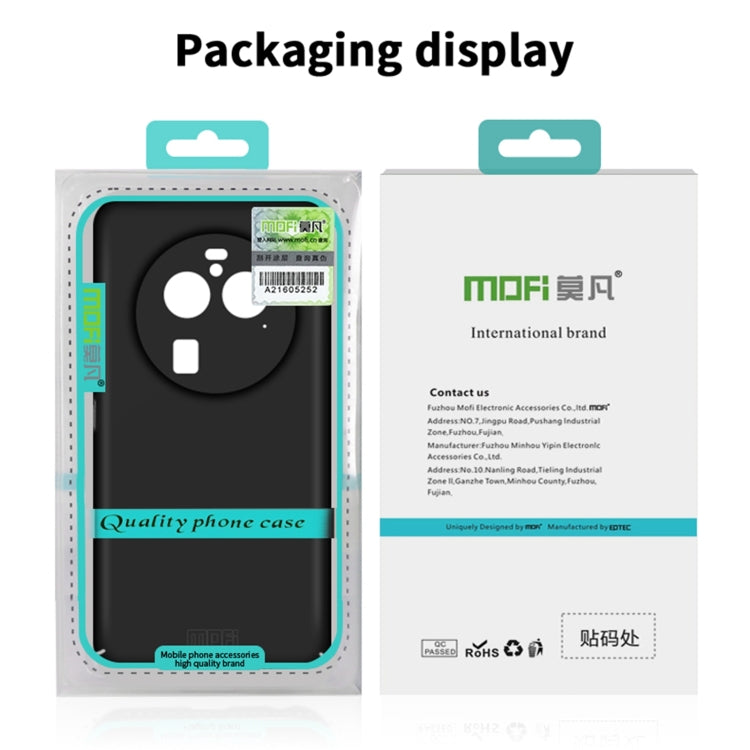 For OPPO Find X6 MOFI Micro-Frosted PC Ultra-thin Hard Phone Case(Black) - OPPO Cases by MOFI | Online Shopping South Africa | PMC TechLife | Buy Now Pay Later Mobicred