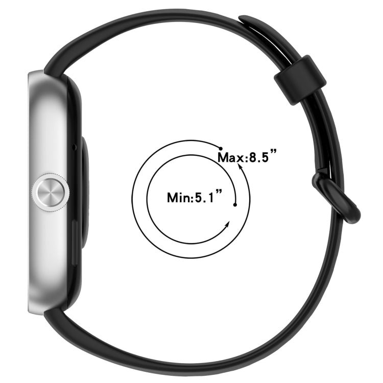 For Xiaomi Smart Band 9 Pro / 8 Pro Solid Color Colorful Buckle Silicone Watch Band(White) - free shipping - PMC TechLife - Order now!