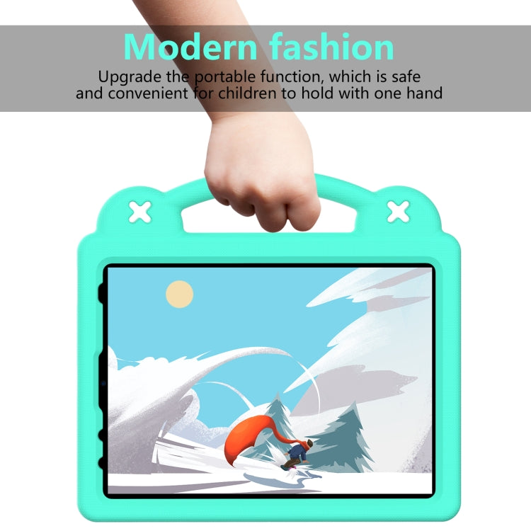 For iPad Pro 11 2024 Handle Kickstand Children EVA Shockproof Tablet Case(Mint Green) - iPad Pro 11 2024 Cases by PMC TechLife | Online Shopping South Africa | PMC TechLife | Buy Now Pay Later Mobicred