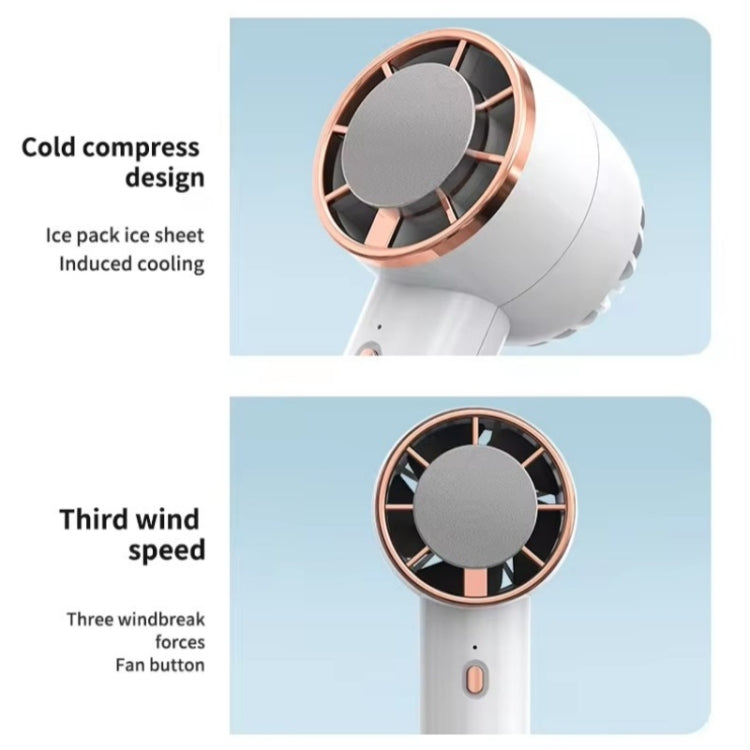 CL02 Outdoor Summer Cooler Cooling Effect Handheld Fan USB Semiconductor Fan(Green) - Electric Fans by PMC TechLife | Online Shopping South Africa | PMC TechLife | Buy Now Pay Later Mobicred