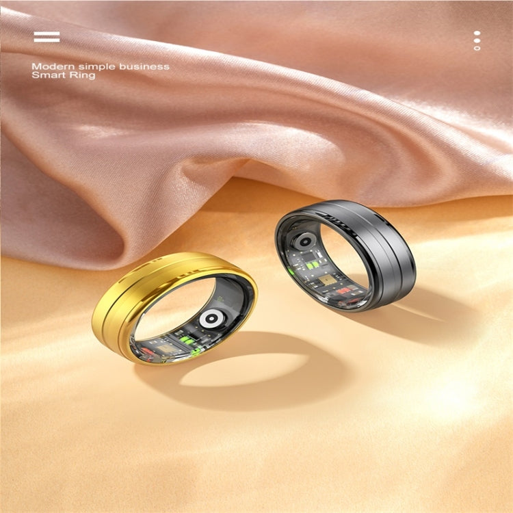 R06 SIZE 8 Smart Ring, Support Heart Rate / Blood Oxygen / Sleep Monitoring / Multiple Sports Modes(Black) - Smart Rings / Smart Telephones by PMC TechLife | Online Shopping South Africa | PMC TechLife | Buy Now Pay Later Mobicred
