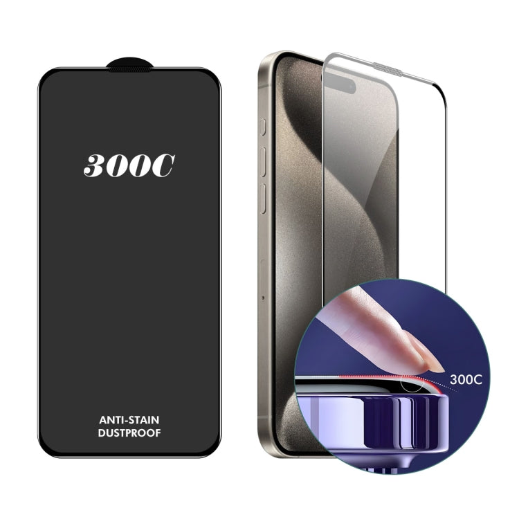 For iPhone 15 Pro Max ENKAY 300C Super Large Arc Full Coverage