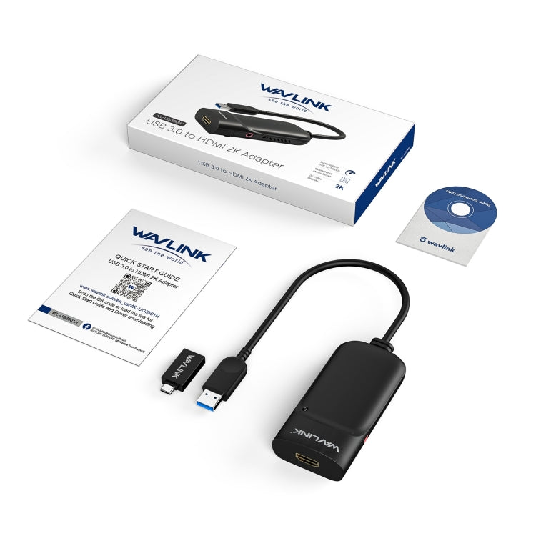 WAVLINK UG3501H Super Speed USB 3.0 To HDMI/Multi Monitor Video Graphic Adapter - free shipping - PMC TechLife - Order now!