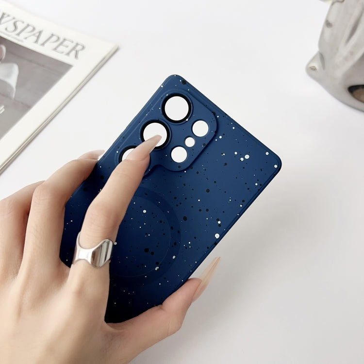 For Samsung Galaxy S25 Ultra 5G Starry Sky TPU Shockproof MagSafe Phone Case(Purple) - Galaxy S25 Ultra 5G Cases by PMC Jewellery | Online Shopping South Africa | PMC Jewellery | Buy Now Pay Later Mobicred