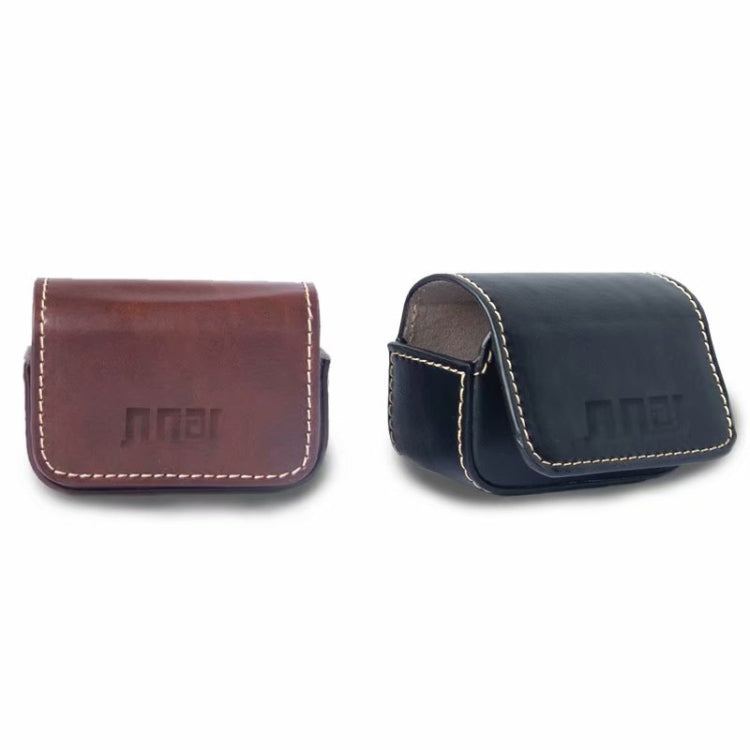 Waterproof Mini Leather Case Storage Carrying Box for DJI OSMO Action / GoPro / SJCAM / Xiaomi Mi Jia(Coffee) - free shipping - PMC TechLife - Order now!